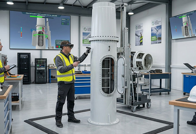 Aerospace training in progress