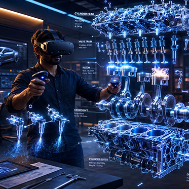 VR training headset